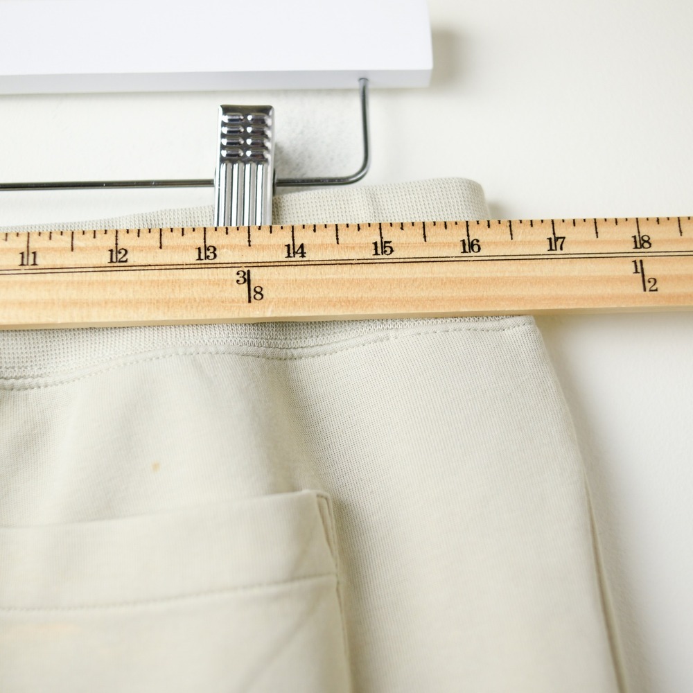 Polo Ralph Lauren Joggers Mens L Beige Cotton Pony Drawstring Casual Sweatpants - Picture 10 of 14